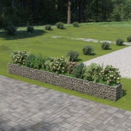Gabion Raised Bed Galvanized Steel 212.6"x19.7"x19.7"