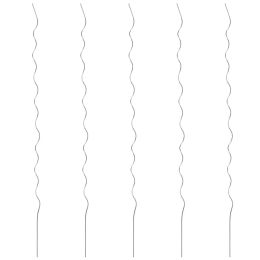 5 pcs Spiral Plant Supports 43.3" Galvanized Steel