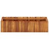 Garden Raised Bed 39.3"x11.8"x9.8" Solid Acacia Wood