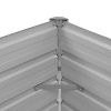 Garden Raised Bed Anthracite 39.4"x15.7"x30.3" Galvanized Steel
