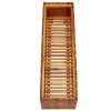 Garden Raised Bed 39.3"x11.8"x9.8" Solid Acacia Wood