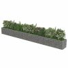 Gabion Raised Bed Galvanized Steel 212.6"x19.7"x19.7"