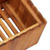 Garden Raised Bed 39.3"x11.8"x9.8" Solid Acacia Wood