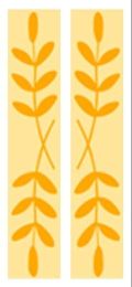 Night Reflective Digital Label Mailbox Envelope Reflective Film Sticker (Color: Gold Leaves-4)